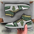 Green Mantis JD Sneakers Custom Black Clover Anime Shoes - LittleOwh - 3