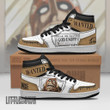 Usopp Wanted JD Sneakers Custom One Piece Anime Shoes - LittleOwh - 1