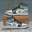 Aqua Deer JD Sneakers Custom Black Clover Anime Shoes - LittleOwh - 1