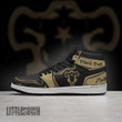 Black Bull JD Sneakers Custom Black Clover Anime Shoes - LittleOwh - 3