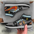 Shinra Kusakabe Shoes Custom Fire Force Anime JD Sneakers - LittleOwh - 3