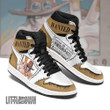 Portgas D Ace Wanted JD Sneakers Custom 1Piece Anime Shoes - LittleOwh - 2