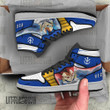 Vegeta Saiyan God x Blue Anime Shoes Dragon Ball Custom JD Sneakers - LittleOwh - 3