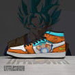 Goku Super Saiyan Blue JD Sneakers Custom Dragon Ball Anime Shoes - LittleOwh - 3