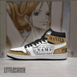 Nami Wanted JD Sneakers Custom 1Piece Anime Shoes - LittleOwh - 3
