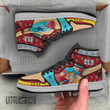 Franky Anime Shoes Custom 1Piece JD Sneakers - LittleOwh - 3
