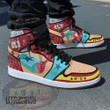 Franky Anime Shoes Custom 1Piece JD Sneakers - LittleOwh - 4
