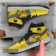 Pikachu JD Sneakers Custom Pokemon Anime Shoes - LittleOwh - 4