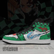 Tanjiro x Giyuu JD Sneakers KNY Breathing Sword Custom Anime Shoes - LittleOwh - 3