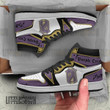 Purple Orca JD Sneakers Custom Black Clover Anime Shoes - LittleOwh - 2