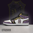 Purple Orca JD Sneakers Custom Black Clover Anime Shoes - LittleOwh - 3