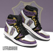 Purple Orca JD Sneakers Custom Black Clover Anime Shoes - LittleOwh - 4