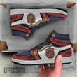 Crimson Lion JD Sneakers Custom Black Clover Anime Shoes - LittleOwh - 2