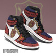 Crimson Lion JD Sneakers Custom Black Clover Anime Shoes - LittleOwh - 4