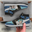 Grey JD Sneakers Custom Black Clover Anime Shoes - LittleOwh - 2
