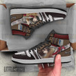 Attack On Titan Shoes Mikasa Ackerman Custom Anime JD Sneakers - LittleOwh - 2
