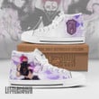 Zora Ideale High Top Canvas Shoes Custom Black Clover Anime Sneakers - LittleOwh - 1