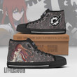 Kurisu Makise High Top Canvas Shoes Custom Steins;Gate Anime Sneakers - LittleOwh - 2