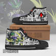 Mirajane Strauss High Top Canvas Shoes Custom Fairy Tail Anime Sneakers