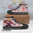 Edward Elric High Top Canvas Shoes Custom Fullmetal Alchemist Anime Mixed Manga Style - LittleOwh - 2