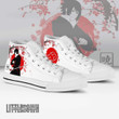 Sasuke Akatsuki Custom Nrt High Top Sneakers Canvas Anime Shoes - LittleOwh - 4