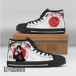 Akatsuki Nagato High Top Canvas Shoes Custom Ninja Under The Sun - LittleOwh - 2