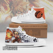 Bakugou Shoes My Hero Academia MHA High Tops Canvas Custom Anime Sneakers - LittleOwh - 1