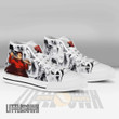 Bad High Top Canvas Shoes Custom One Punch Man Anime Mixed Manga Style - LittleOwh - 4