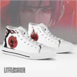Akatsuki Itachi High Top Canvas Shoes Custom Ninja Under The Sun - LittleOwh - 4