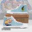 Johnny Joestar High Top Canvas Shoes Custom JoJo's Bizarre Adventure Anime Sneakers - LittleOwh - 1