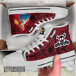Gol D. Roger High Top Shoes Custom 1Piece Anime Canvas Sneakers - LittleOwh - 3