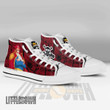 Gol D. Roger High Top Shoes Custom 1Piece Anime Canvas Sneakers - LittleOwh - 4