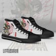 Mikasa Ackerman High Top Canvas Shoes Attack on Titan Anime Sneakers - LittleOwh - 4