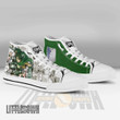 Attack on Titan Shoes Eren Yeager High Tops Custom Anime Canvas Sneakers - LittleOwh - 4