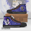 Sailor Saturn High Top Shoes Custom Sailor Moon Anime Canvas Sneakers - LittleOwh - 2