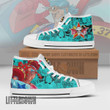 Franky High Top Shoes Custom 1Piece Anime Canvas Sneakers - LittleOwh - 1