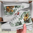 Genos High Top Canvas Shoes Custom One Punch Man Anime Mixed Manga Style - LittleOwh - 3