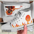 Ozai High Top Canvas Shoes Custom Avatar: The Last Airbender Anime Sneakers - LittleOwh - 4