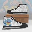 Squirtle High Top Canvas Shoes Custom Pokemon Anime Sneakers - LittleOwh - 2
