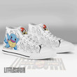 Squirtle High Top Canvas Shoes Custom Pokemon Anime Sneakers - LittleOwh - 3