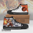 Bakugou Shoes My Hero Academia MHA High Tops Canvas Custom Anime Sneakers - LittleOwh - 2