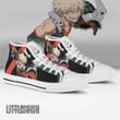 Bakugou Shoes My Hero Acadamia High Tops Custom Anime Canvas Sneakers - LittleOwh - 3