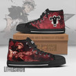 Asta High Top Canvas Shoes Custom Black Clover Anime Sneakers - LittleOwh - 2