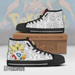 Togepi High Top Canvas Shoes Custom Pokemon Anime Sneakers - LittleOwh - 2