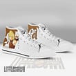 Mello High Top Canvas Shoes Custom Death Note Anime Sneakers - LittleOwh - 4