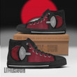 Uchiha Clan High Top Sneakers Custom Nrt Anime Canvas Shoes - LittleOwh - 2