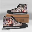 Laxus Dreyar High Top Canvas Shoes Custom Fairy Tail Anime Sneakers