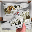 Bang High Top Canvas Shoes Custom One Punch Man Anime Mixed Manga Style - LittleOwh - 3