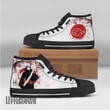 Akatsuki Kisame High Top Canvas Shoes Custom Ninja Under The Sun - LittleOwh - 2