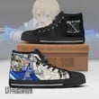 Eugeo High Top Canvas Shoes Custom Sword Art Online Anime Mixed Manga Style - LittleOwh - 2